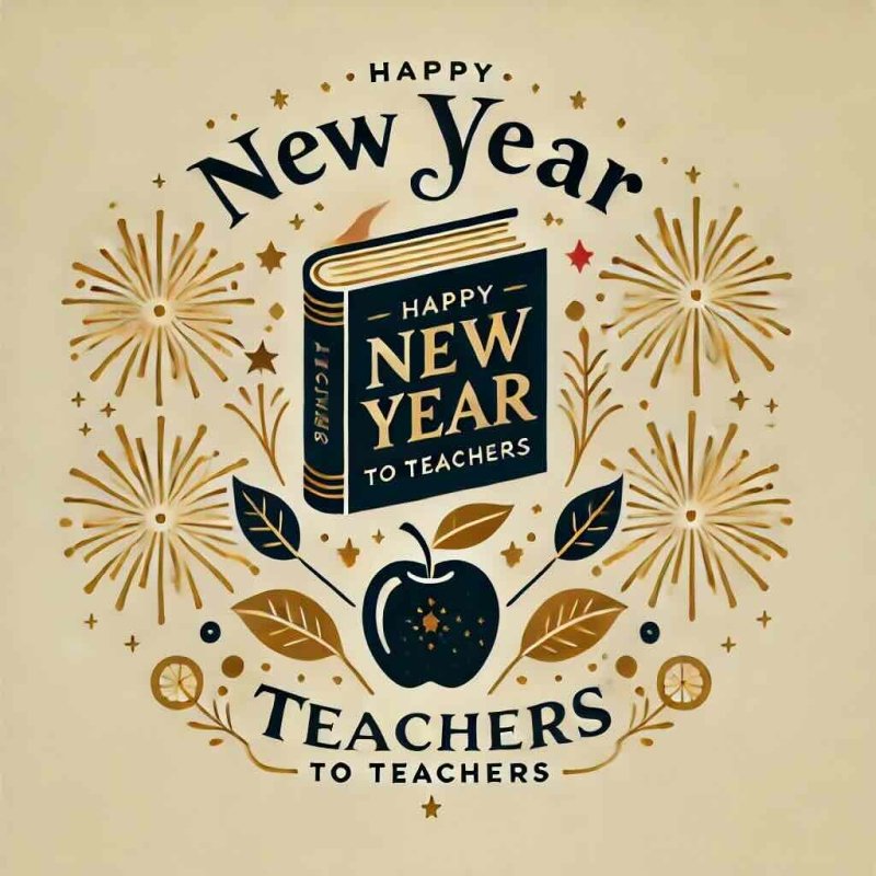 100+ Happy New Year Wishes for Teacher for 2025 - Eduyush