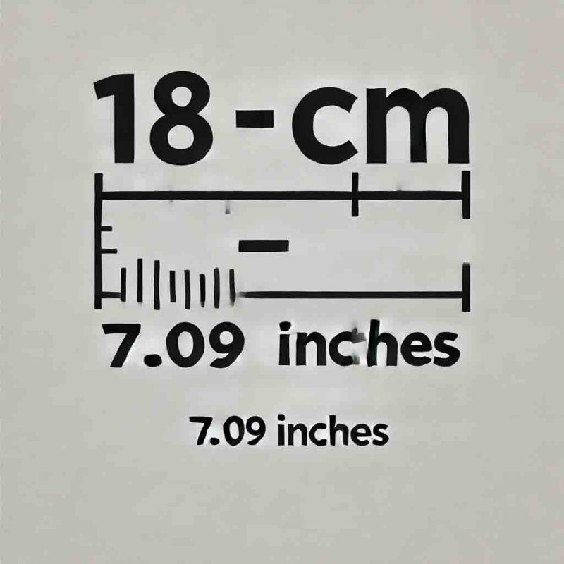 18cm in inches. Conversion Formula and use cases - Eduyush