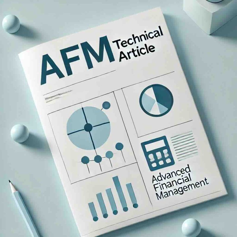 ACCA AFM Technical articles. Advanced Financial Management - Eduyush