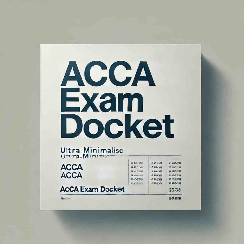 ACCA Exam Docket: Essential Guide to Downloading and Using It - Eduyush