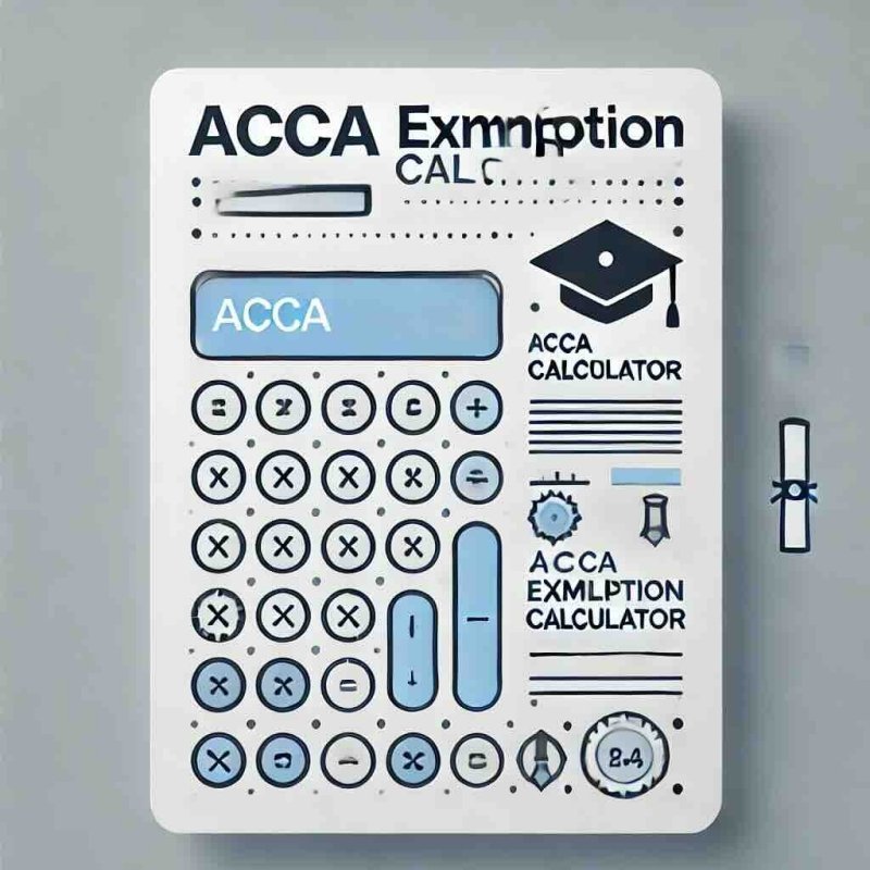 ACCA Exemptions Calculator: Are You Missing Out? - Eduyush