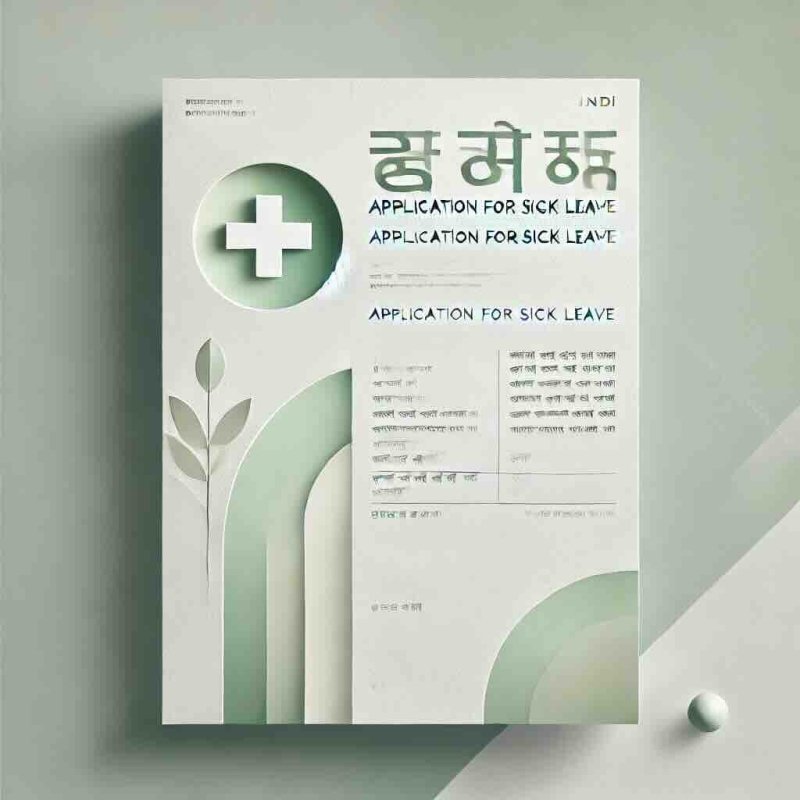 Application for sick leave in hindi - Eduyush