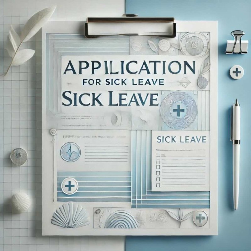 Application for Sick Leave – Office & School Formats - Eduyush