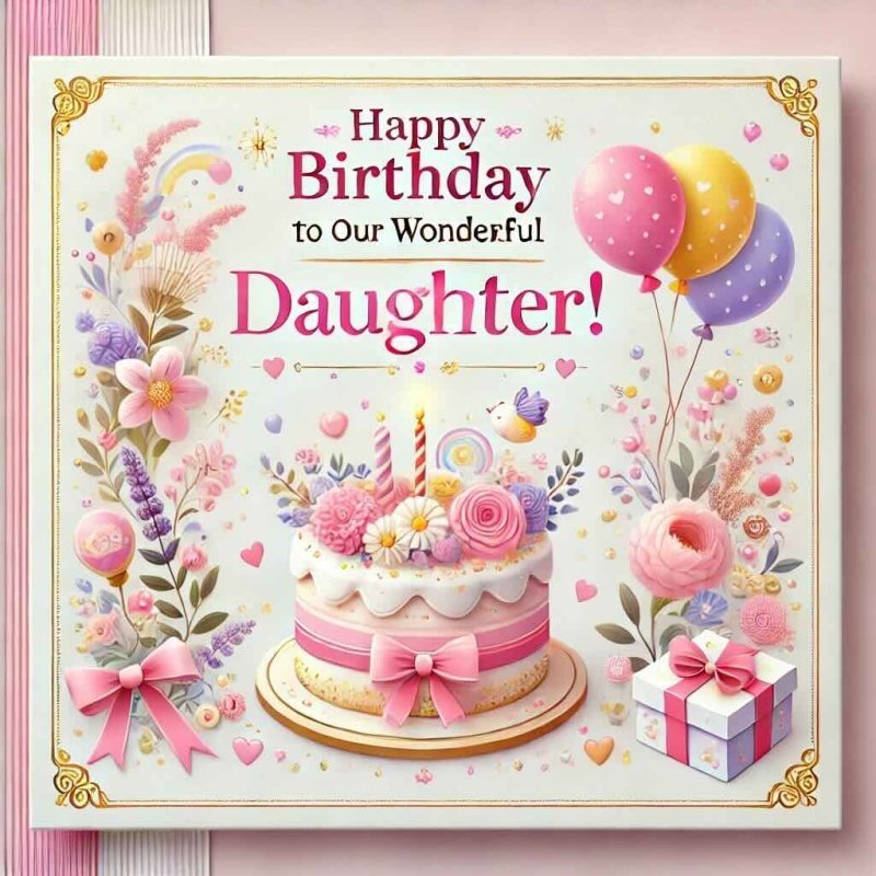 Birthday Wishes for Daughter. 250+ wishes - Eduyush