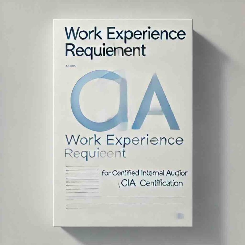 CIA Certification Work Experience requirement - Eduyush