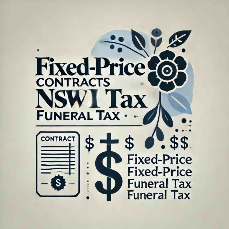 Fixed-Price Contracts NSW Funeral Tax - Eduyush