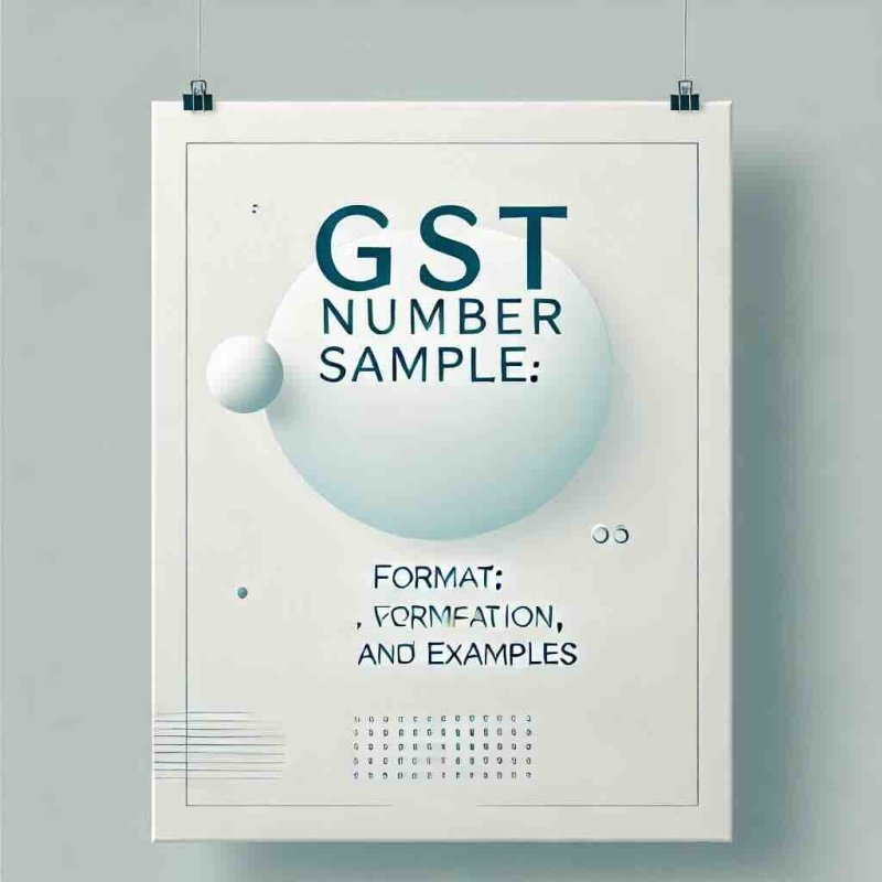 GST Number Sample: Format, Verification, and Examples - Eduyush