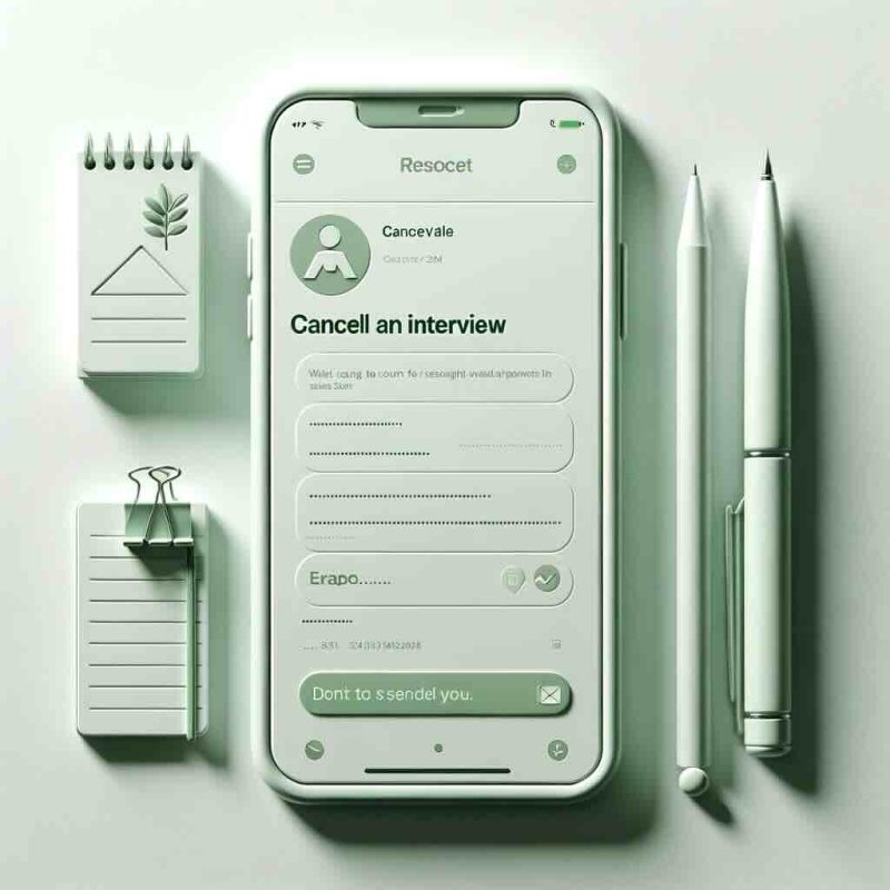 Guide: How to Cancel an Interview Gracefully with samples - Eduyush