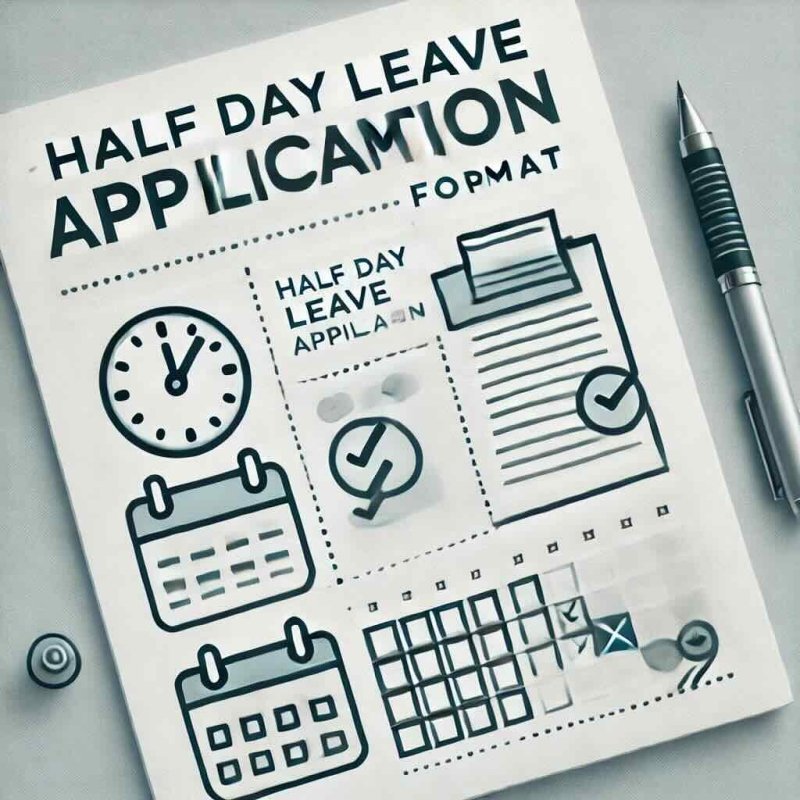 Half Day Leave Application: Download Templates & Formats - Eduyush