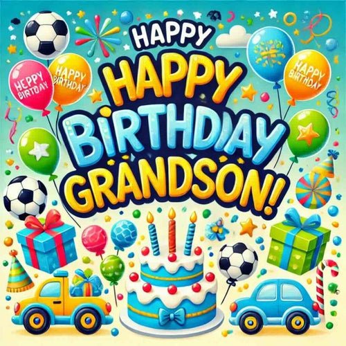 Happy Birthday Grandson Wishes: 250 Heartfelt Messages - Eduyush