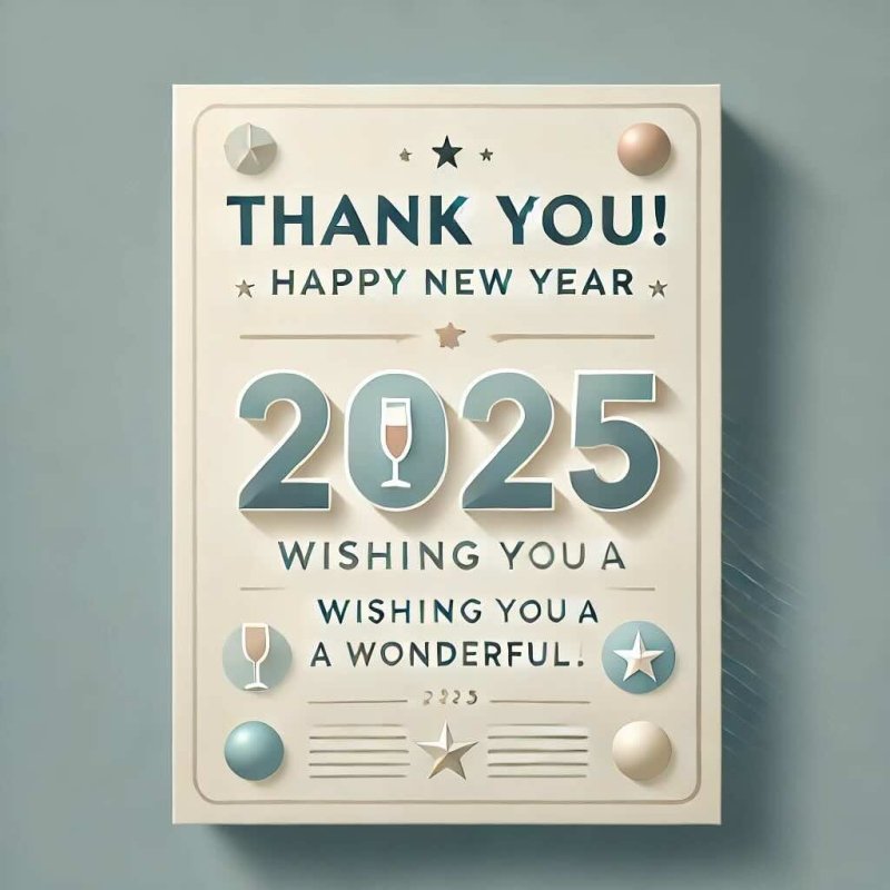 Happy New Year 2025 Wishes Reply. 200+ Replies - Eduyush