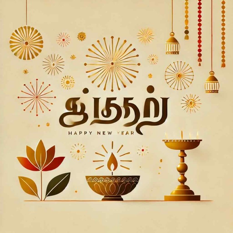 Happy New Year Wishes in Tamil - Eduyush