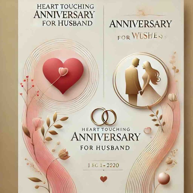 Heart touching anniversary wishes for husband - Eduyush