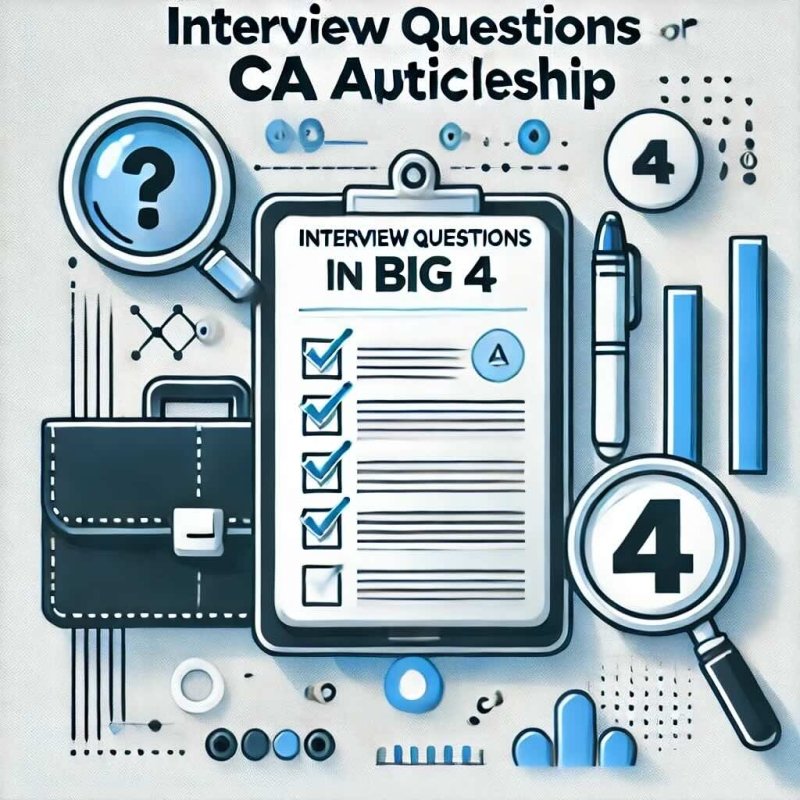 Interview Questions for CA Articleship in Big 4 - Eduyush