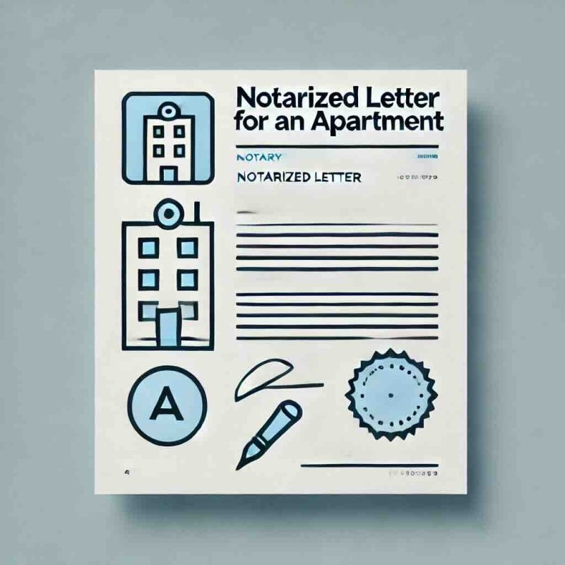 notarized letter for an apartment - Eduyush