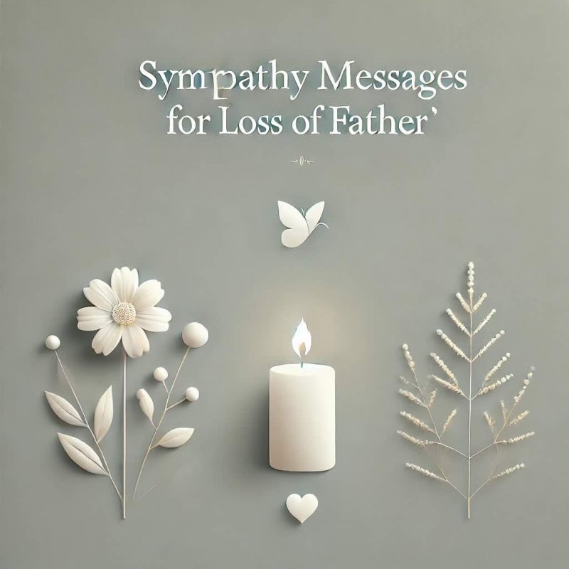 Sympathy Messages for Loss of Father. 80+ compassionate ways - Eduyush