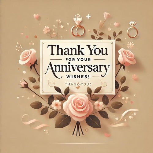 Thank You for Anniversary Wishes. 250+ Ideas - Eduyush