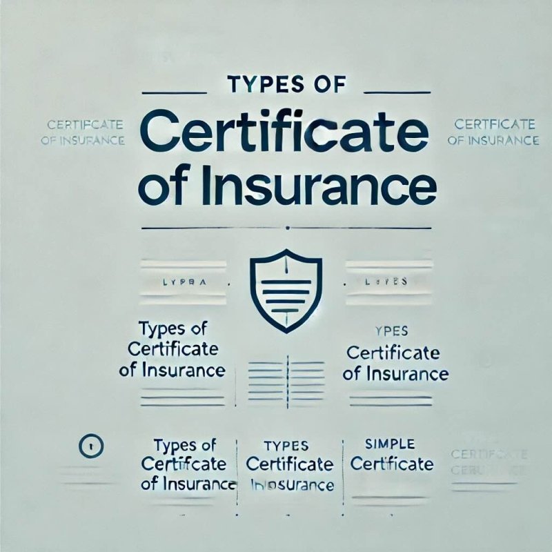 Types of Certificate of Insurance: Choosing the Right One - Eduyush