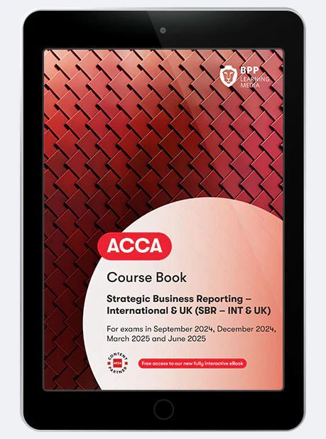 ACCA SBR  course book BPP