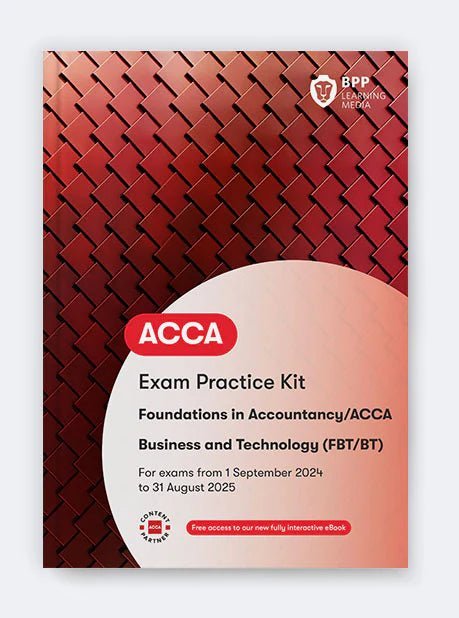 BPP ACCA F1 Business & Technology Books | 2024 - 2025 - Eduyush