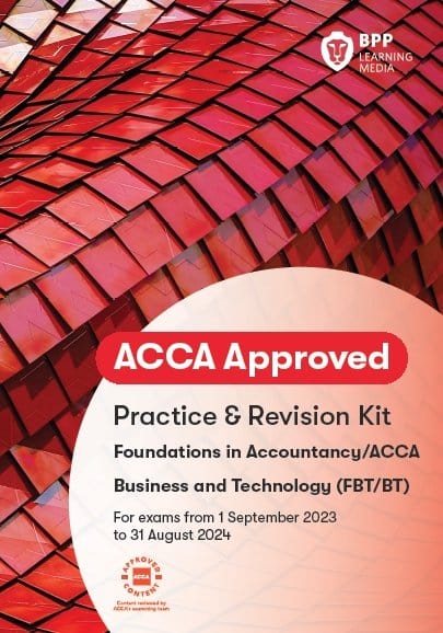 BPP ACCA Books Practice & Revision kit. All ACCA subjects. Exams 2023-2024 - Eduyush