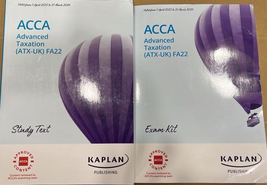 KAPLAN ACCA Books for Strategic Professional (Sep 23-June 24). Combo of Study text & Exam kit - Eduyush